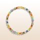 Balanced Life - Multicolor Enamel Chakra Evil Eye Bracelet